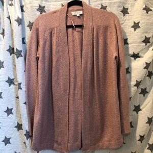 LOFT cozy open front cardigan